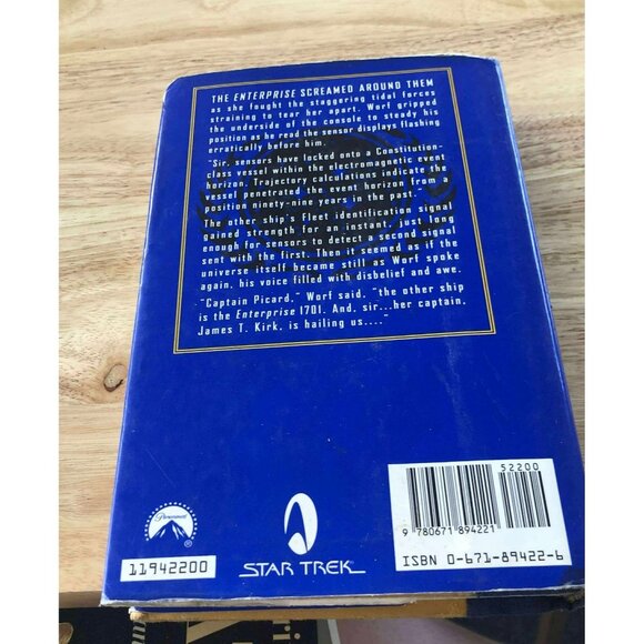 Star Trek novel Federation by Judith and Garfield Reeves-Stevens - Picture 4 of 4